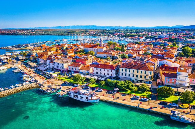 Biograd na Moru ribolov Jadran hobotnice modra galica Hrvaška
