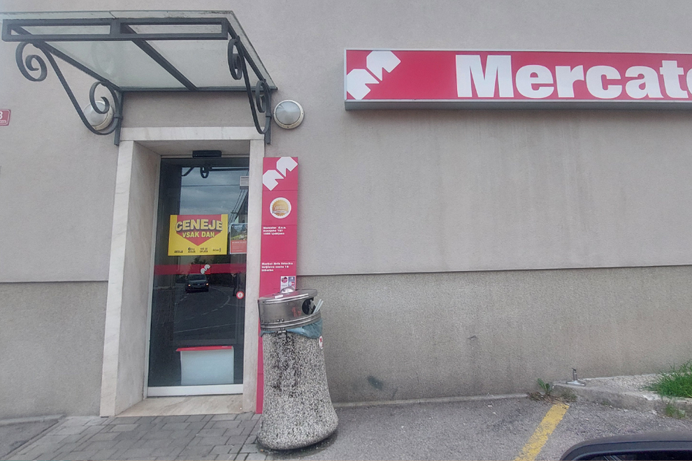 Mercator trgovina Vrhnika zaprtje Slovenija