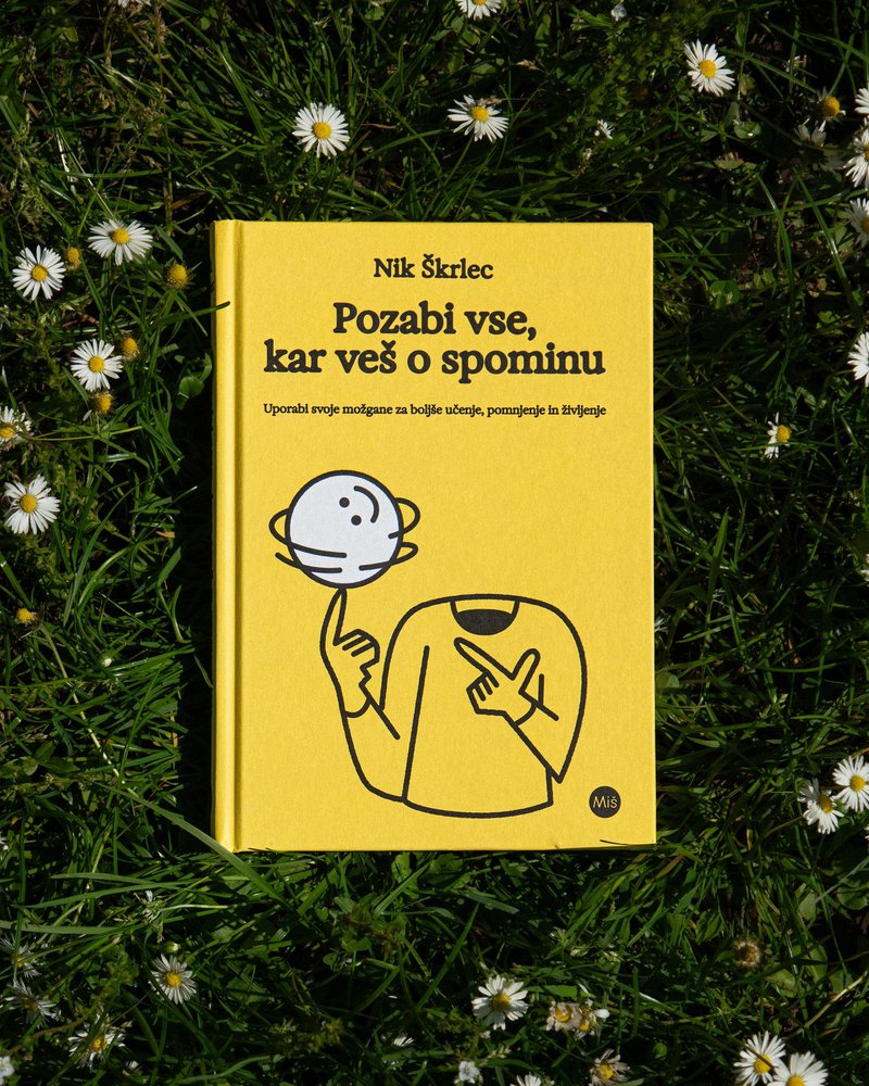 Nik Škrlec: "Delo s tehnikami pomnjenja je pravzaprav delo z domišljijo in nenavadno ustvarjalno mislijo!"