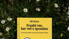Naslovnica knjige Pozabi vse, kar veš o spominu.