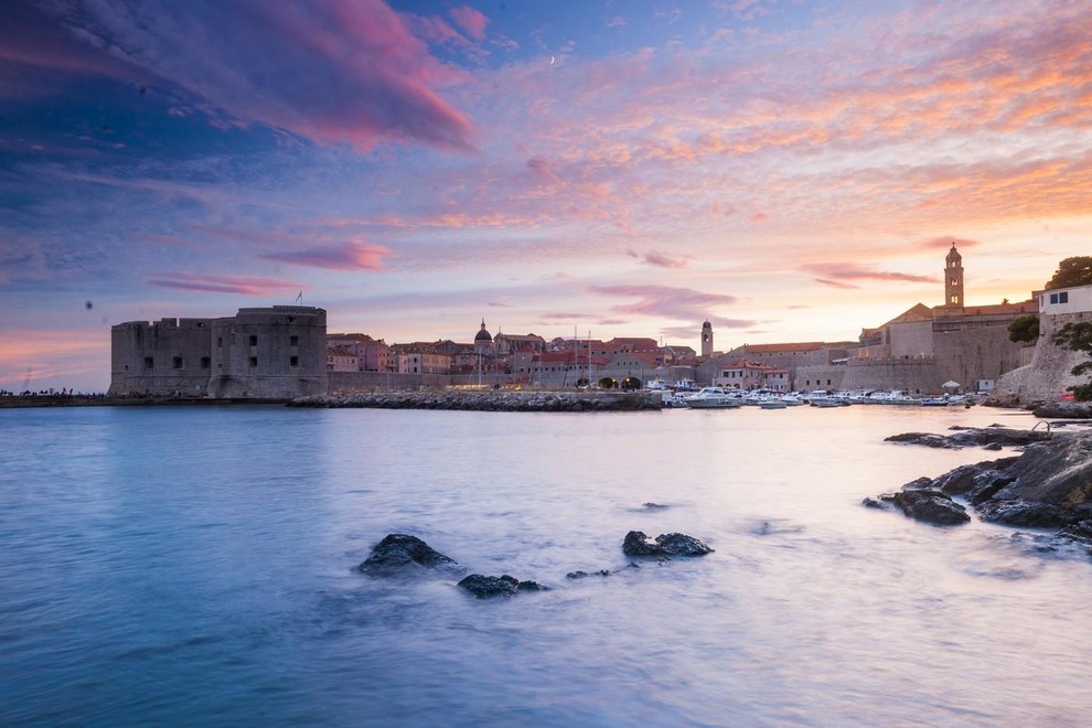 Hrvaška Dubrovnik Jadransko morje Jadran modri rak školjke
