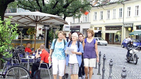 Ljubljana turistke