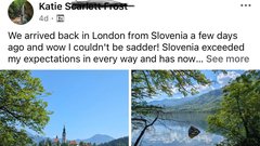 Turistka delila izkušnjo iz Slovenije: domov so se vrnili v solzah — in razlog?