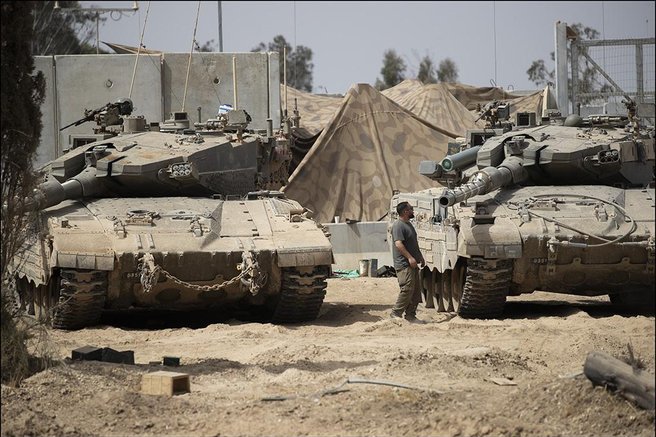Gaza, Izrael, vojna