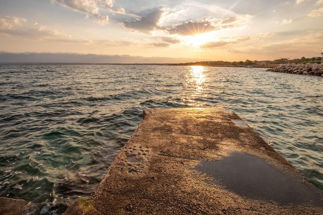 Zadar Hrvaška jadransko morje dopust turizem