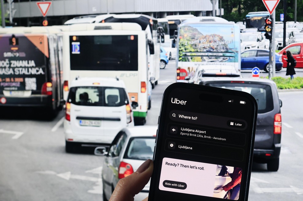 Težko pričakovana novost: v Ljubljano končno prišel Uber (foto: Anastasia Živulović)