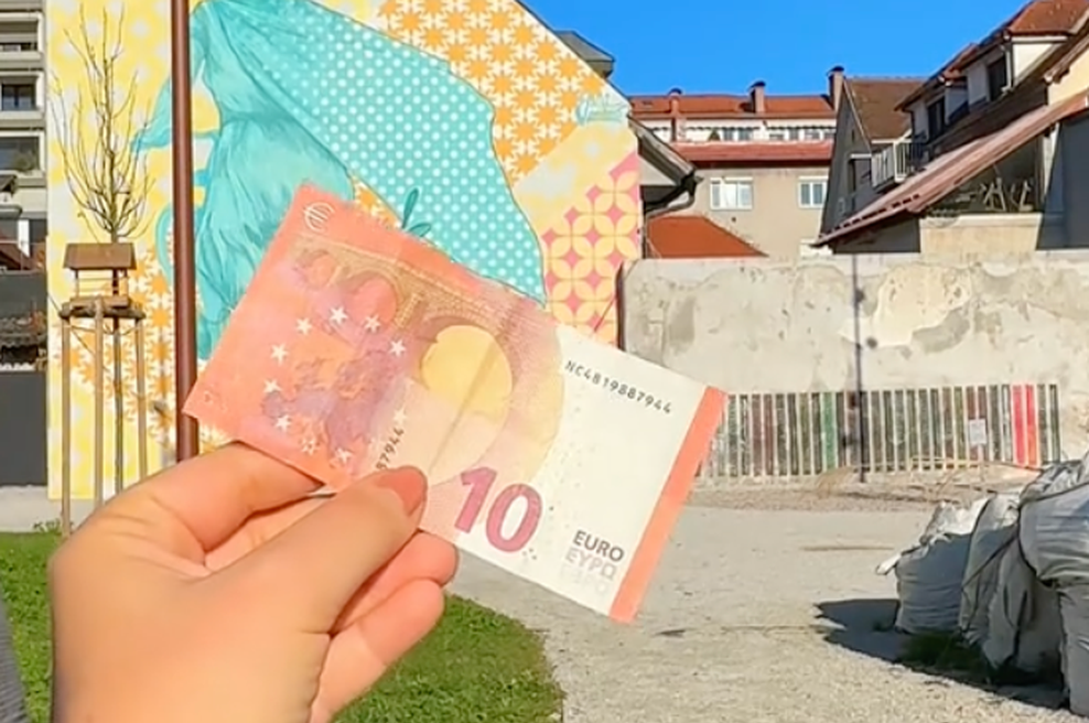 Vplivnica pokazala, kaj v centru Ljubljane dobite za 10 evrov (osupnili boste, za kaj je porabila več kot polovico!) (foto: TikTok/maukatravels)