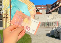 Vplivnica pokazala, kaj v centru Ljubljane dobite za 10 evrov (osupnili boste, za kaj je porabila več kot polovico!)