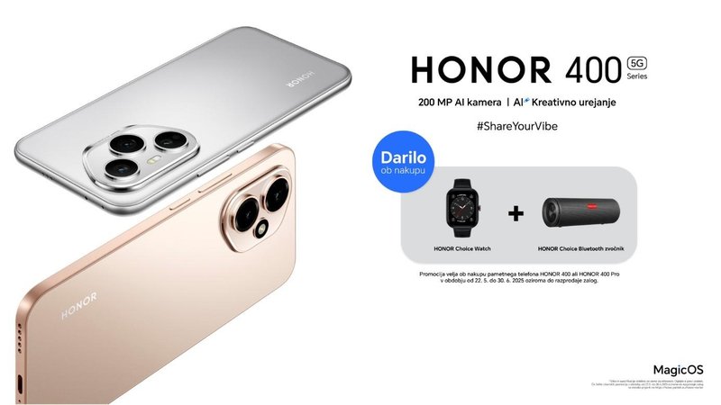 HONOR z velikim dogodkom v Zagrebu predstavil novo serijo HONOR 400 – pametne telefone z vodilno AI-kamero