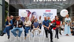 Skrito v raju serija igralci oboževalci srečanje meet&great