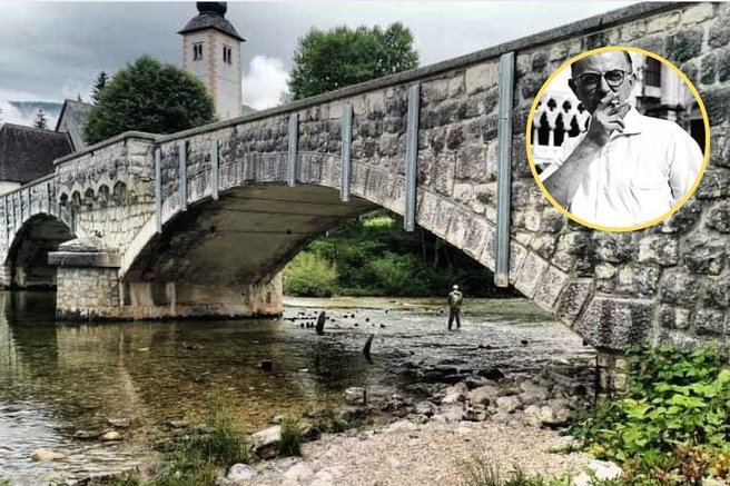 Bohinj cerkev Sartre