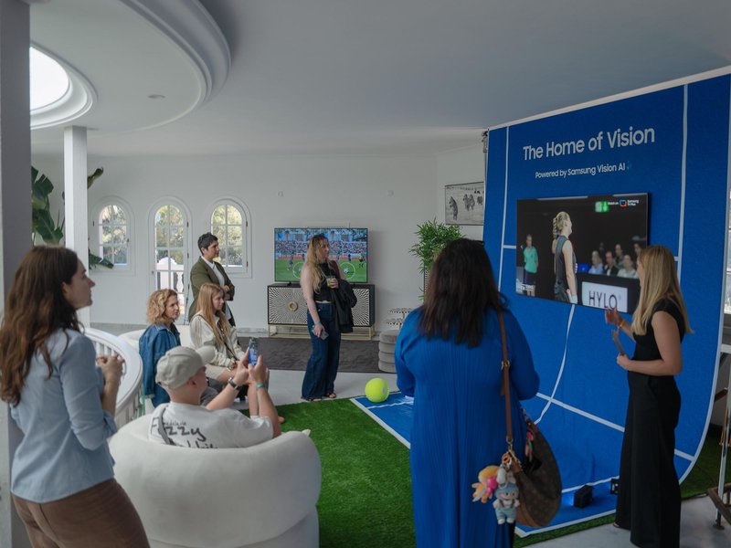 Ko televizor ni več opazovalec igre, ampak njen del — Samsung Vision AI predrugači športno izkušnjo