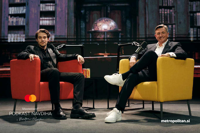 Bojan Cvjetićanin Borut Pahor Mastercard podkast navdiha