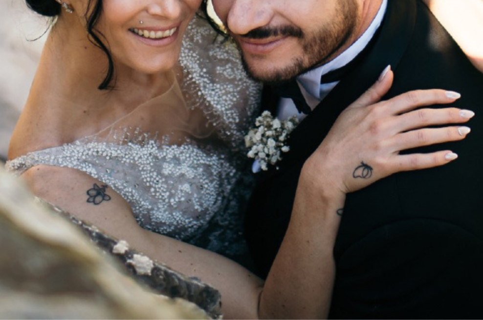 Čustven "DA" v Žički kartuziji: Intimna poroka člana Modrijanov (FOTO) (foto: Instagram.com/modrijani_ansambel)