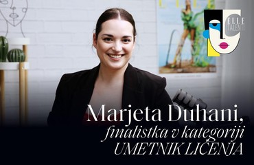 Marjeta Duhani, finalistka v kategoriji umetnik ličenja | ELLE TALENTI