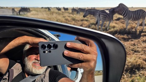 Zvone Šeruga prvič na pot brez fotoaparata: S seboj je vzel le Samsung Galaxy S25 Ultra in ni bil razočaran