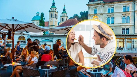 Ljubljana turisti hrana