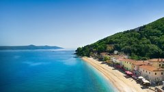 plaža Sipar v Mošćenički Dragi