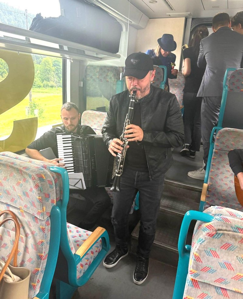 Festival Ljubljana Goran Bojcevski Trio Slovenske zeleznice