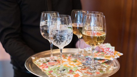 vino mineralna voda špricer