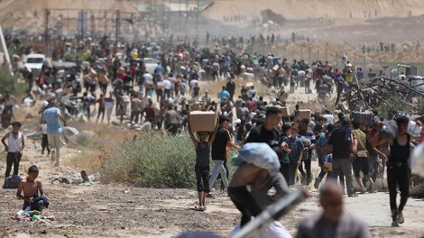 Gaza humanitarna pomoč