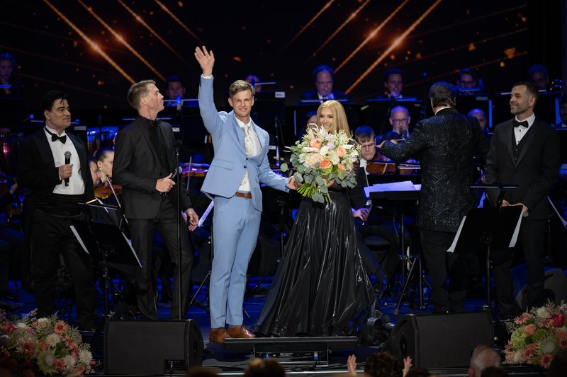Helena Blagne sin Kristjan koncert Križanke