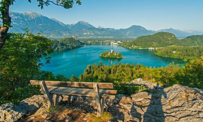 Bled Ojstrica razgled