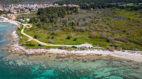 Zambratija Umag Hrvaška policija Slovenec kamera