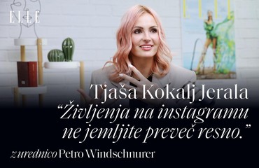 Tjaša Kokalj Jerala: "Življenja na Instagramu ne jemljite preveč resno".