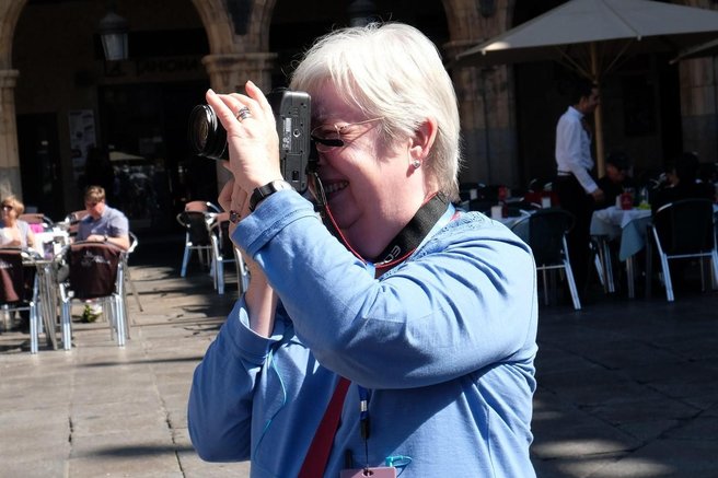 turistka fotografiranje