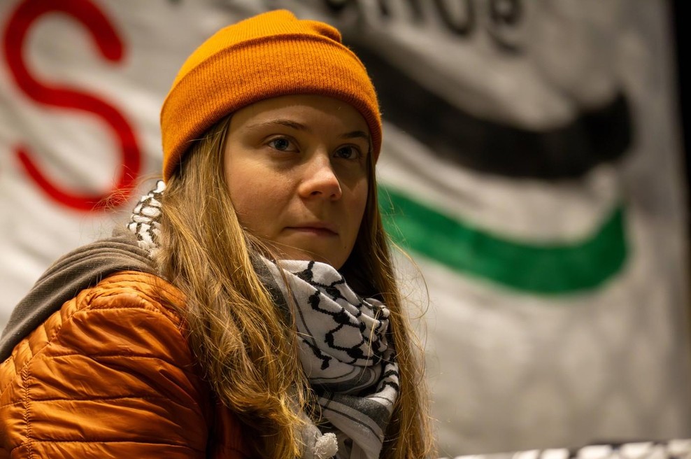 Humanitarna ladja z Greto Thunberg dosegla egiptovsko obalo in se približuje Gazi (foto: Profimedia)