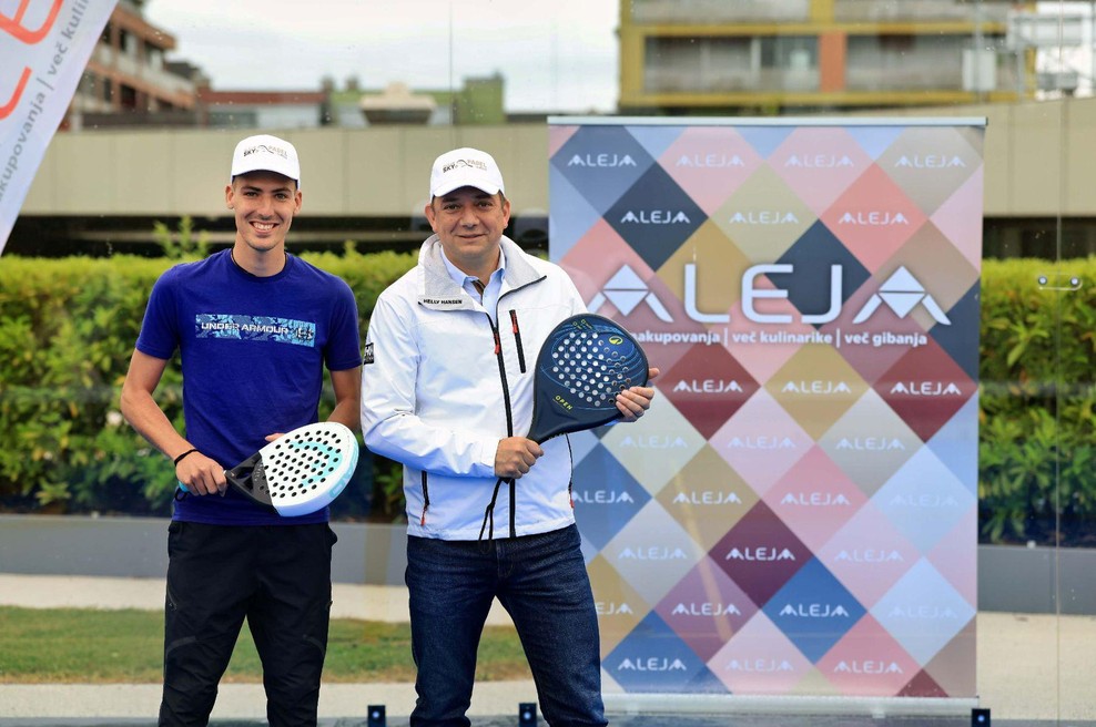Padel z razgledom: ALEJA odprla tri igrišča nad mestom (foto: PROMO)