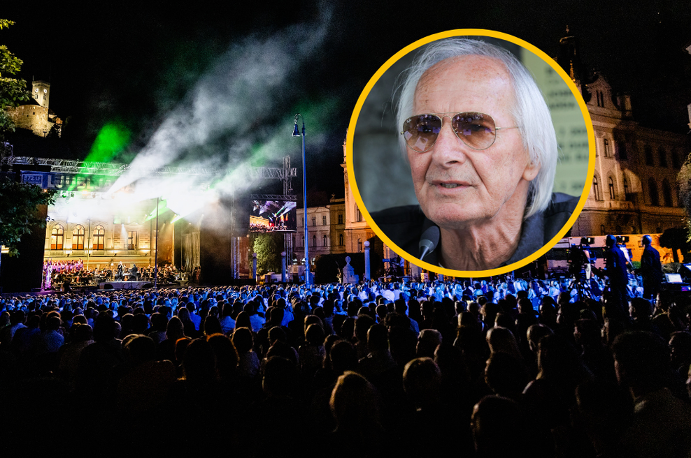 Ta noč je njegova: Kongresni trg bo odmeval v ritmih Janeza Bončine Benča (foto: Ljubljana Festival/STA/Daniel Novakovič/fotomontaža)