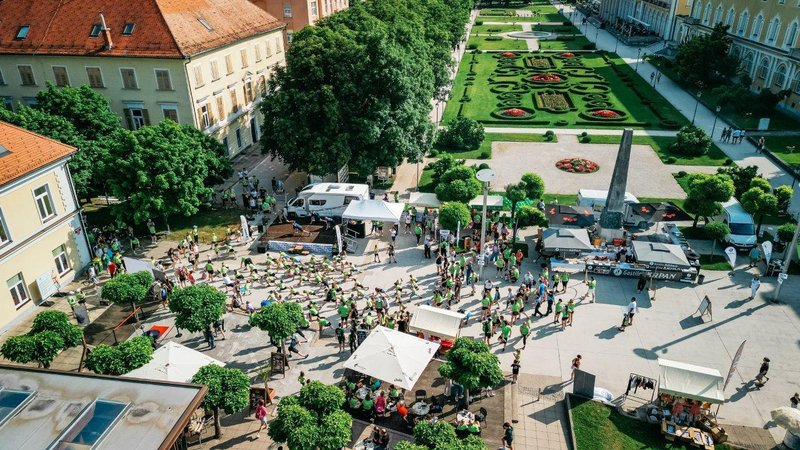 Rekorden Afroditin tek s Štajerskim valom v Rogaški Slatini
