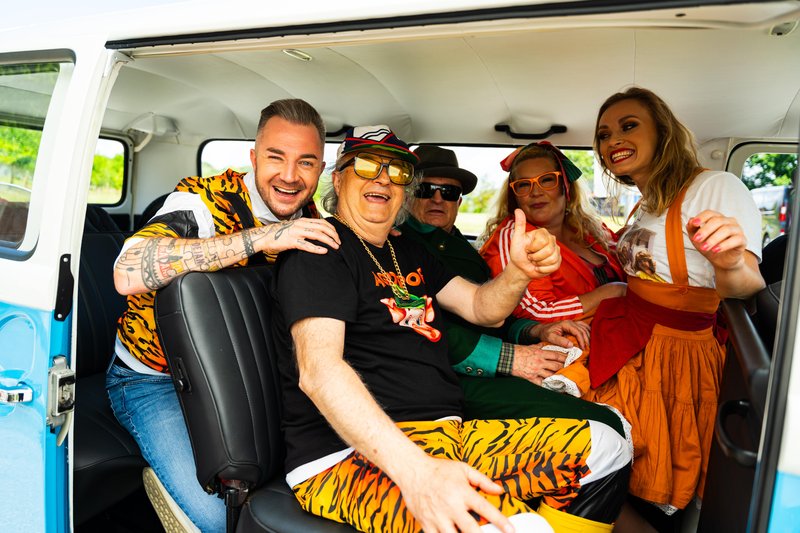 skupina Agropop videospot pesem Skupaj se veselimo