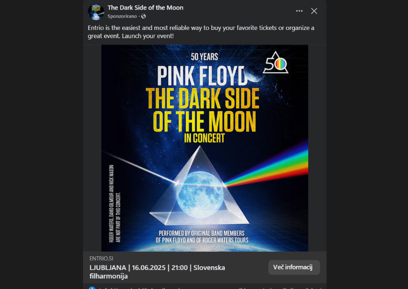 Pink Floyd, prevara