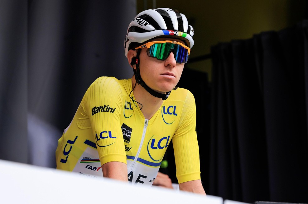 Slovenski kolesarski as oblekel tri majice na Touru (foto: Profimedia)