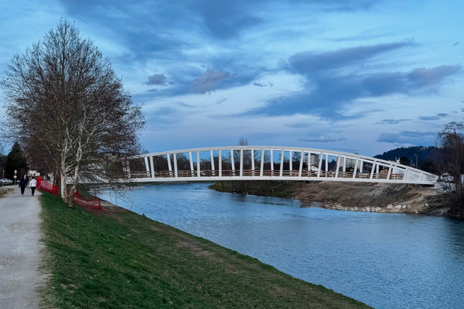 kolesarski most, Celje