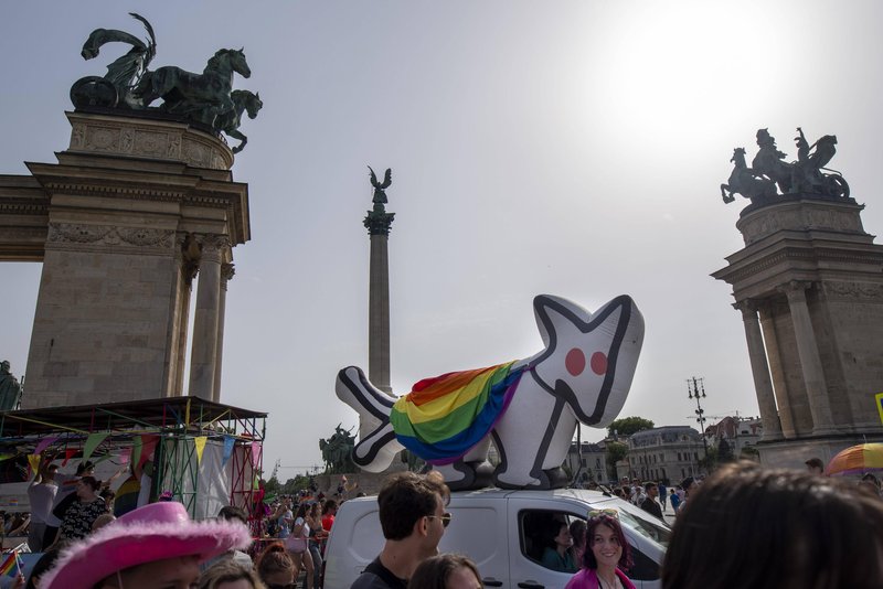 parada ponosa Budimpešta