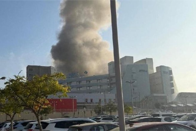 Medsebojni spopadi se nadaljujejo: v iranskem napadu zadeta izraelska bolnišnica (VIDEO)
