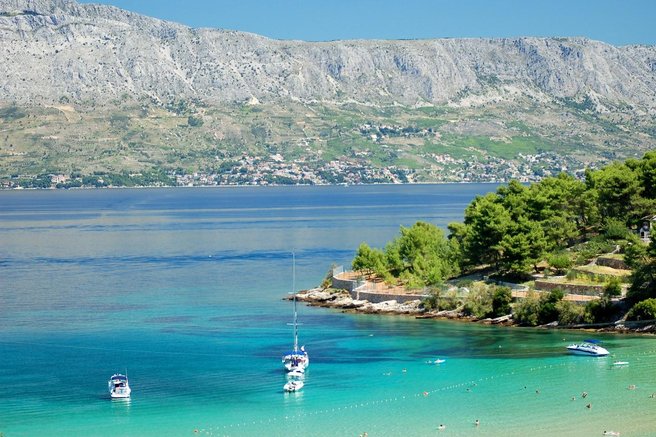 Hrvaška Brač Jadran Morje letalo druga svetovna vojna