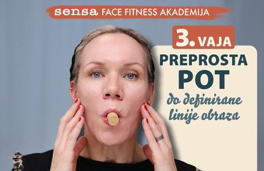 Vaja za čeljust - preprosta pot do sproščene in definirane linije obraza I 3. vaja