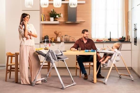 Za prve malčkove obroke v stilu: Chicco Polly Armonia je “it” kos za vse mame z okusom