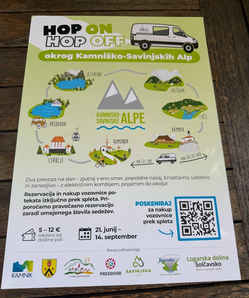 Kamnisko-Savinjske Alpe Hop On - Hop Off