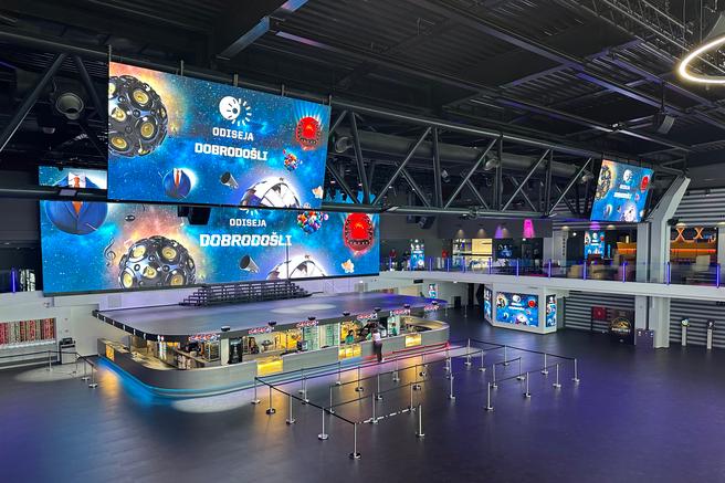 Odiseja odprtje Kolosej kino kongres prireditve btc