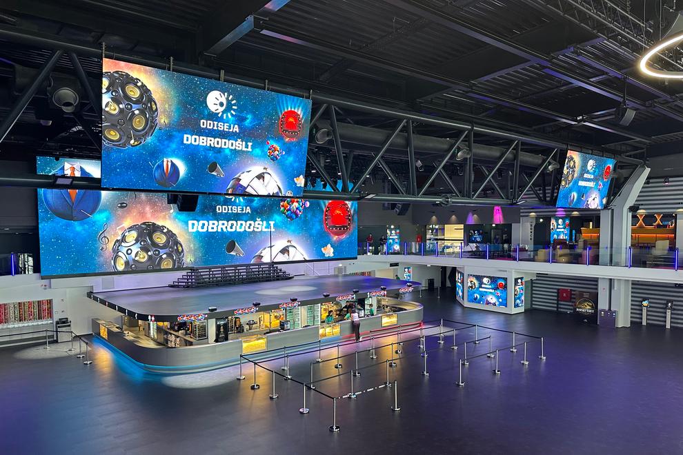 Odiseja odprtje Kolosej kino kongres prireditve btc