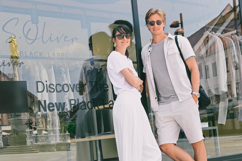 Na trgu v Mariboru je znamka s.Oliver Black Label pripravila edinstveno modno doživetje – pohitite, da vam ne uide! (FOTO)
