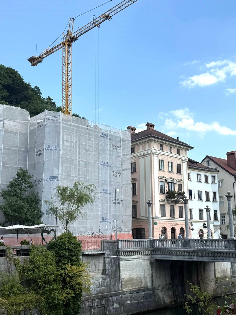 Stara Ljubljana prenova Pod Tranco hotel