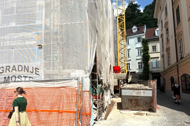 Stara Ljubljana prenova Pod Tranco hotel