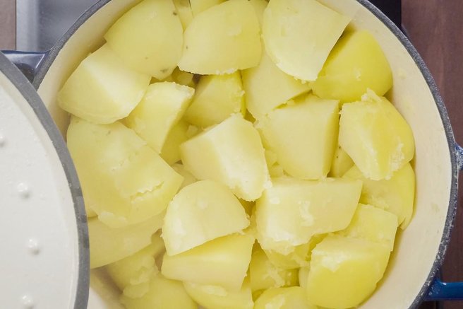 krompir kuhanje kulinarika trik sestavina hrana